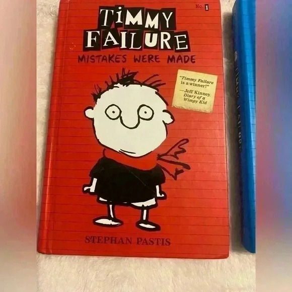 Timmy Failure Hardcover books Number 1 & 2 by Stephan Pastis. NWOT - Picture 2 of 7